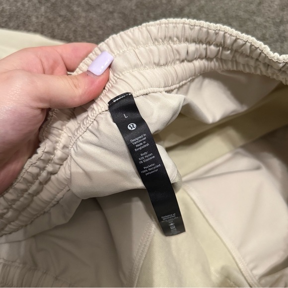 Lululemon ABC Jogger *DWR Natural Ivory Size Large - Picture 8 of 8